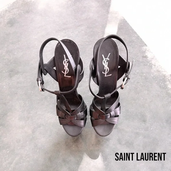 Alaia Khaite Studded Leather Sandals - Picture 10 of 10